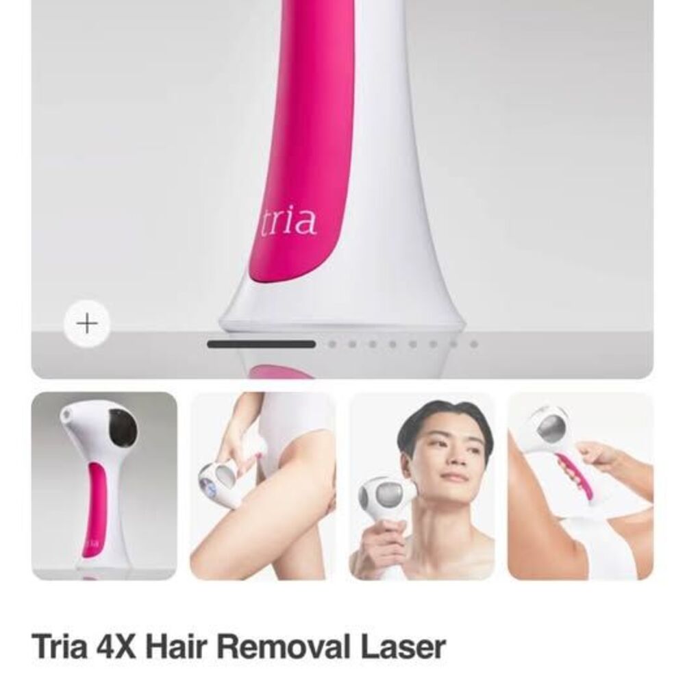 TRIA laser hair removal MSRP$500
